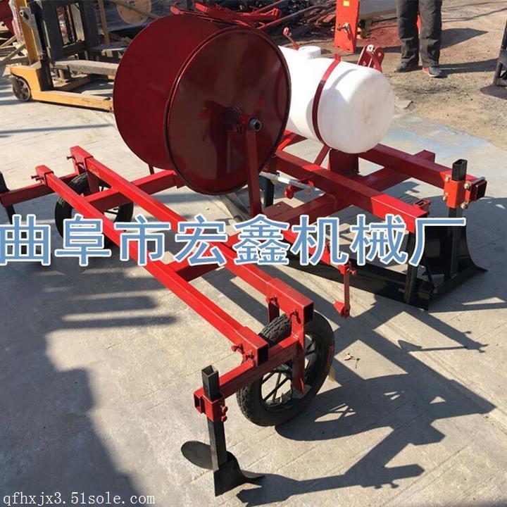 大豆農(nóng)用覆膜機 多功能打藥覆膜機 種植噴藥覆膜機