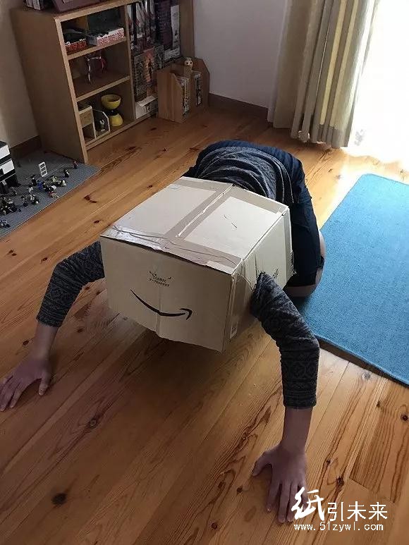 沒有 Labo 沒關(guān)系，亞馬遜的紙箱同樣「騷」得不行