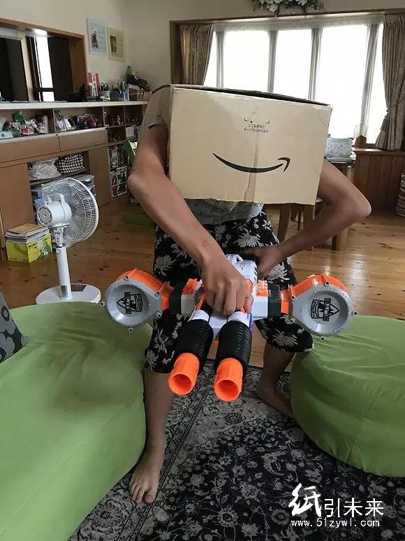 沒有 Labo 沒關(guān)系，亞馬遜的紙箱同樣「騷」得不行